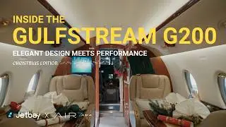 A Gulfstream G200 Christmas Jet Tour 🎄🛩️