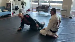 Omoplata sweep