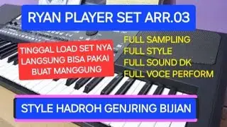 STYLE HADROH GENJRING BIJIAN - GAMBUS KORG PA600 RYAN PLAYER SET ARR.03