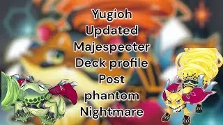 YUGIOH UPDATED MAJESPECTER DECK POST PHANTOM NIGHTMARE  #yugiohtcg #yugiohdeckprofile