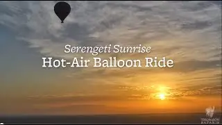 Thomson Safaris' Guests on a Hot Air Balloon Ride