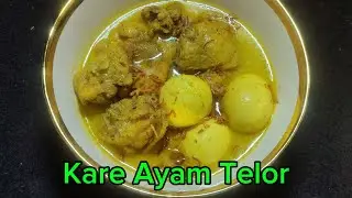 Bakalan Nambah Nasi Terus, Resep Kare Ayam Telor yang sangat Lezat