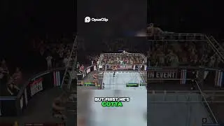 Эпический хаос с прыжками в клетку 😳 | WWE 2K25 #WWE2K25 #UniverseMode #WrestlingShorts #GamingSh...