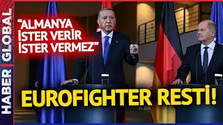 Erdoğan'dan Scholz'a Eurofighter Resti: Bir tek Almanya mı &Uuml;retiyor? &Ccedil;alışmasını Yapar Temin Ederiz