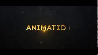 Golden Text Animation- After Effect