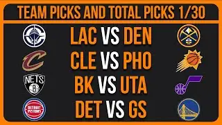 NBA Picks Today 1/30/26 NBA Picks and Predictions NBA Bets Today