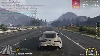 Toyota Supra A90 - POV Test Drive #Quant RP#GTA 5  PROMO - #SEASTRIM- 50000 на рахунок + 1 LVL UP