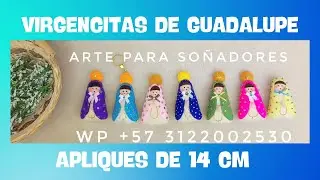 COMO HACER UNA VIRGEN DE GUADALUPE EN FIELTRO./Arte para soñadores .