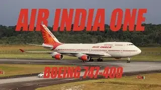 Air India One  J.A. Pengel Airport VT-EVB Boeing 747-400