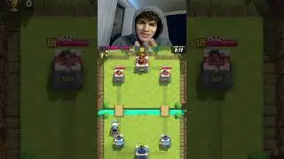 Max sparky against arena 1 player #clashroyale #fyp