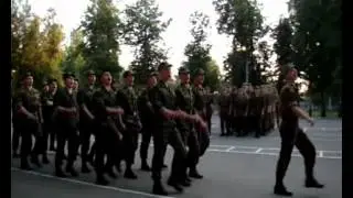 Soldiers sing 