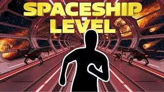 SPACESHIP LEVEL Immersive Interactive Warm-up | METEOR CRASH THEME ☄️| Viral Interactive Game⚡