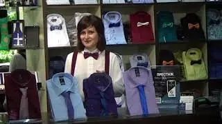 Рубашки Noniron - история рубашек с памятью формы не требующих глажки. Одежда нонайрон. Субтитры