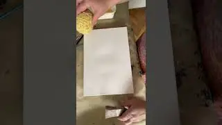 ASMR soothing brush strokes.Oil painting#brushstrokes canvas prepI wonder what painting will emerge&hellip;