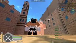 How to kill titans Fast and easy(ATTACK ON TITAN DOWNFALL)