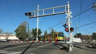 [Gateless Signals Removed] Stockton Blvd. & 34th St. Railroad Crossing, Sacramento CA