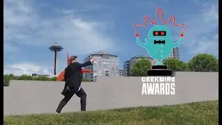 The Drunken Tenor at the 2021GeekWire Awards