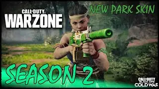 SEASON 2 Black Ops Cold War & Warzone || Neuer Park Skin Showcase