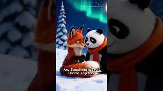 How Animals Stay Warm in Winter  | Pudgy Explains Fun Fact Story for Kids #shorts