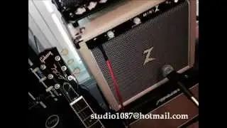 Dr Z Mini Z demo with P90 Les Paul