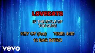 The Cure - Love Cats (Karaoke)
