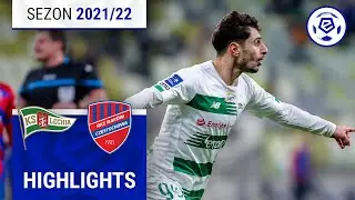 Lechia Gdańsk - Raków Częstochowa 3:1 | SKRÓT | Ekstraklasa 2021/22 | 17. Kolejka