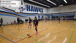 OVA 6v6 Girls Challenge Cup (Jan10th 2026) Play Off 1/2: Cubs Impact VS EVP Eagles Triple