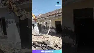 TOTAL DESTRUCTION! Watch This House Get DEMOLISHED! #demolition #destruction #satisfying #extreme