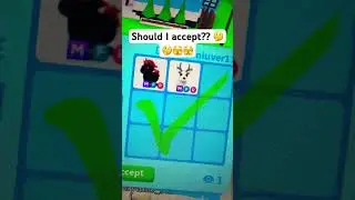 Would You Accept A MEGA EVIL UNI AND ARCTIC For This ? #adoptme #viral #adoptmetrades #giveaway