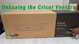 Cricut Venture Unboxing and Docking Stand Setup