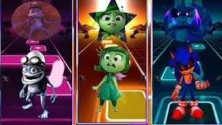 Sonic, Inside Out & Crazy Frog in a Rhythm Game &ndash; Full Gameplay 🎶🔥 x Tiles Hope
