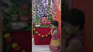 #Saavi #savi diaries #2025 #mazabappa #ganapati #festival #music #youtubeshorts #shorts