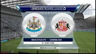 Fifa 15 Чемпионат Англии второй тур Newcastle Utd - Sunderland