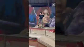 Switch Wallride at The House Skatepark 💥🤯 #wallride #skateboarding #skate #skatepark #fyp #shorts