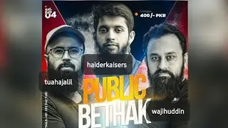 Public Bethak event at Yc karachi Amazing place motivational speakers