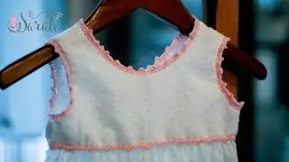 add crochet lace edging to a finished sewing garment