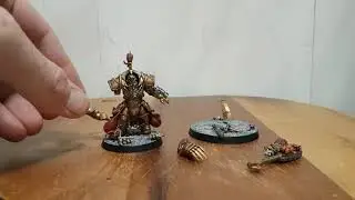 Custodes Aquilon / Allarus Terminator kitbash and magnetising.