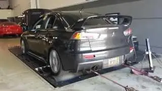 Mitsubishi EVO X Dyno