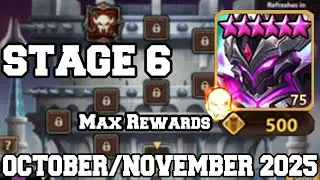 TOA HELL STAGE 6 Max Rewards (500) OCTOBER/NOVEMBER 2025!