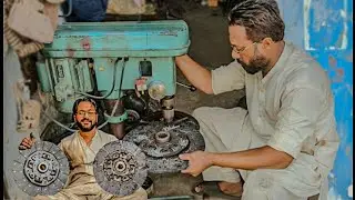 Inside a Pakistani Mechanic's Workshop | A Day in the Life 2025 | Restoration Truck Clutch Plate