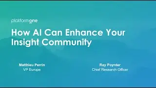 How AI Can Enhance Your Insight Community Program