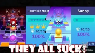 Ranking Every F Tier Level From Best To Worst In Rolling Sky!