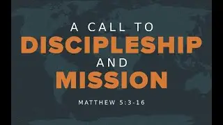 Sun. Jan. 4 - A Call to Discipleship and Mission [Matt. 5:3-16] - Dr. Barry Howson
