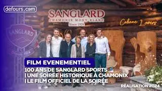 Sanglard Sports : Une soir&eacute;e pour c&eacute;l&eacute;brer 100 ans d&rsquo;histoire &agrave; Chamonix