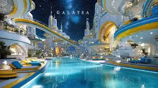 Galatea: Beautiful Ambient Sci Fi Music 🎧✨for Long Term SPACE Travel (3Hz Binaural Beats)