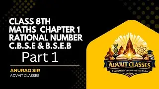 Class 8th Maths Chapter 1 Rational number N.C.E.R.T & R.S AGARWAL || INTRODUCTION 