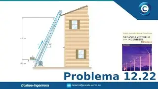 CINÉTICA | SEGUNDA LEY DE NEWTON | DINÁMICA | FÍSICA | BEER AND JOHNSTON | PROBLEMA 12.22