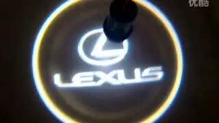 LED Car Welcome Light Laser Logo Light For Lexus