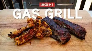Can I smoke cheap ribs on a gas grill?