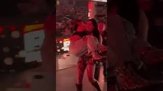 Rhea Ripley protecting Iyo Sky during WWE Raw commercial break
